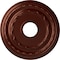 Ekena Millwork Dublin Ceiling Medallion (Fits Canopies up to 8 1/4"), 15 3/8"OD x 3 5/8"ID x 1"P, Antique Copper CM15DUACS - alternate 1